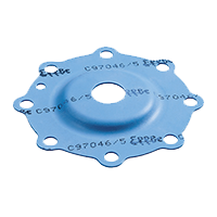 Dish shaped diaphragms